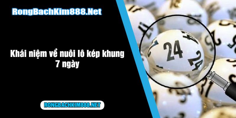 Khái niệm về nuôi lô kép khung 7 ngày